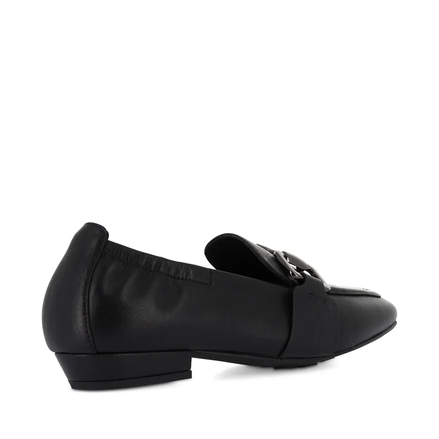 BORGE - BLACK LEATHER