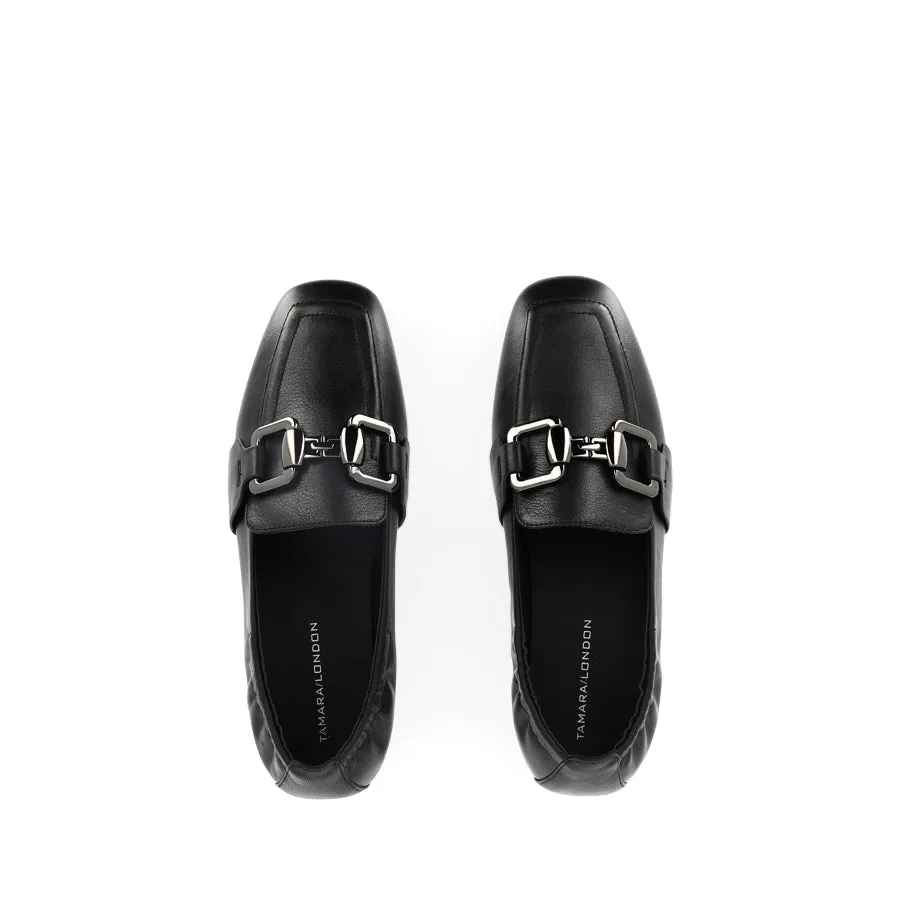 BORGE - BLACK LEATHER