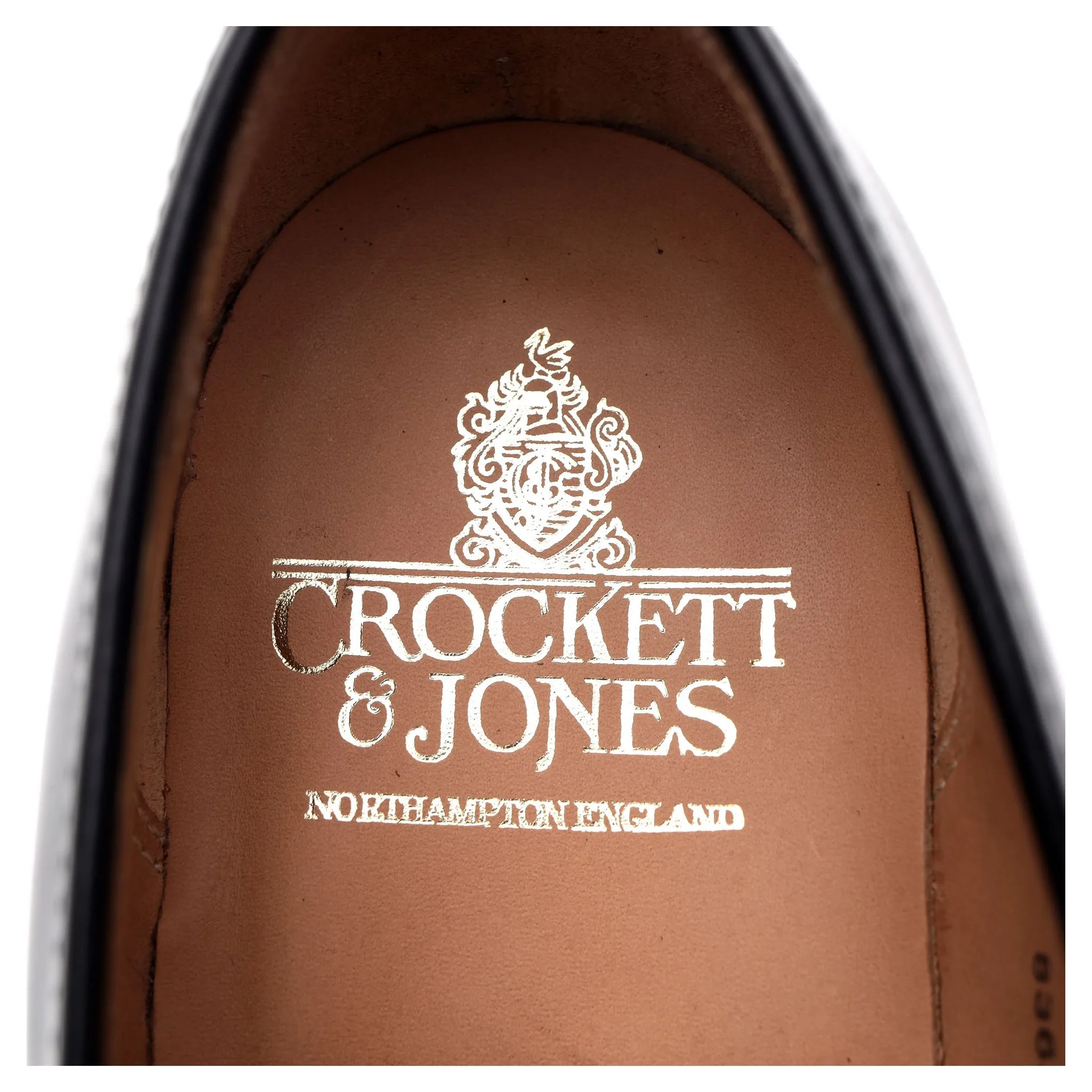 'Boston' Black Leather Loafer UK 6 G