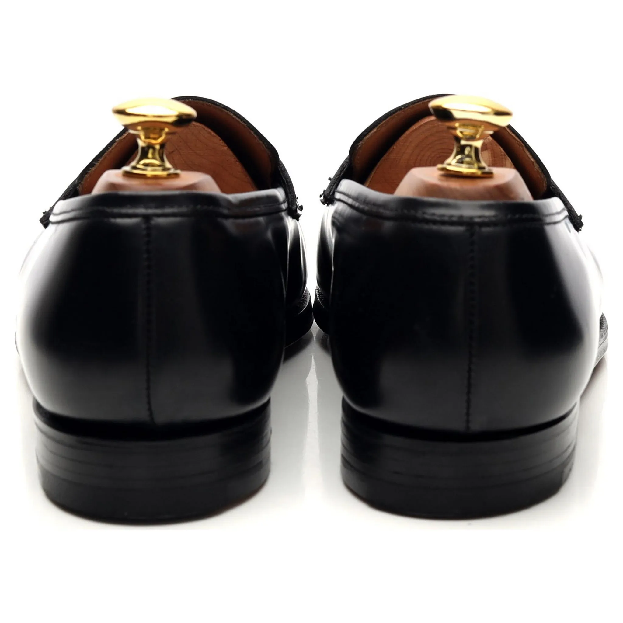 'Boston' Black Leather Loafer UK 6 G