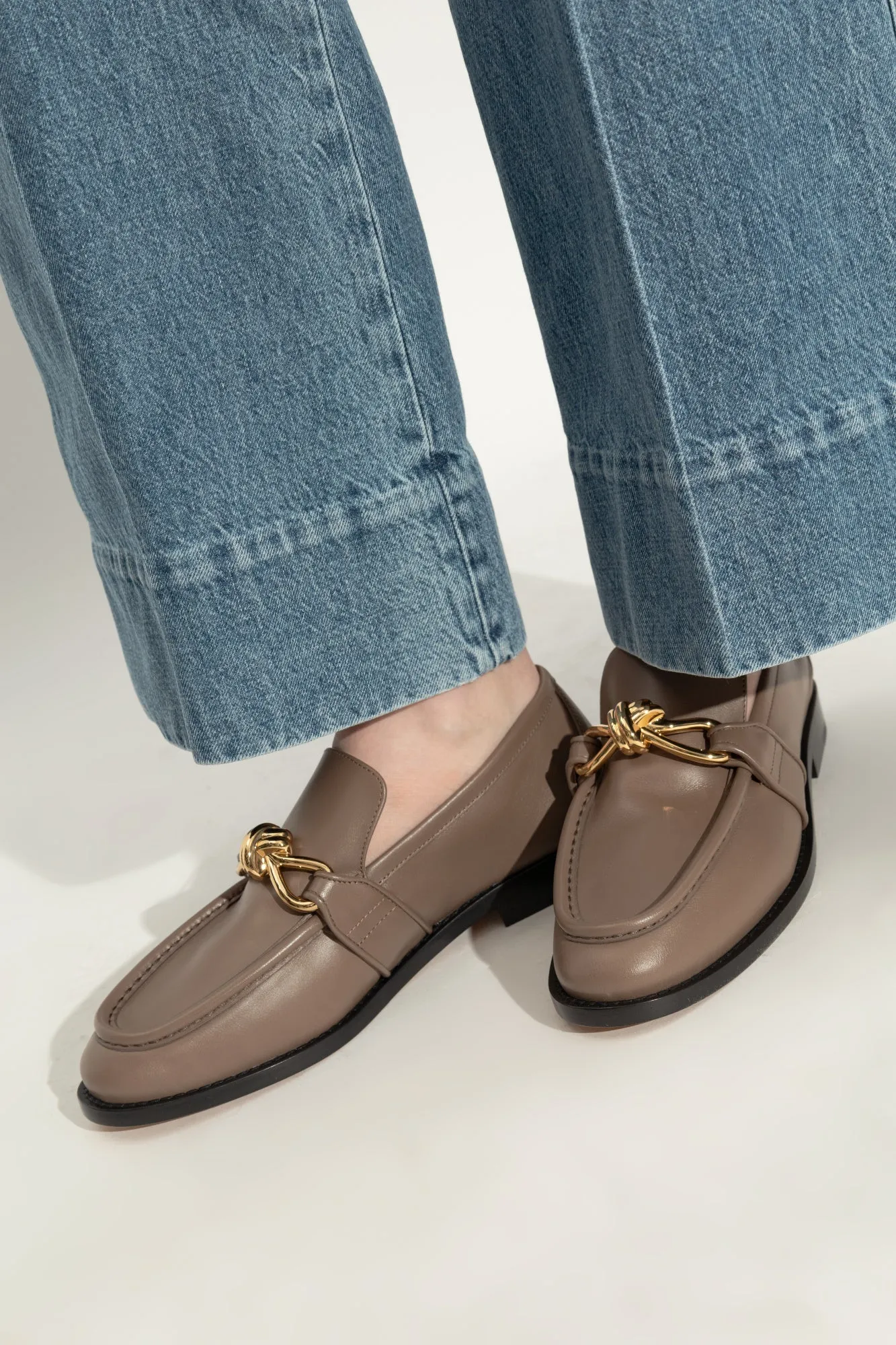 Bottega Veneta Astaire shoes type loafers in BROWN - 37