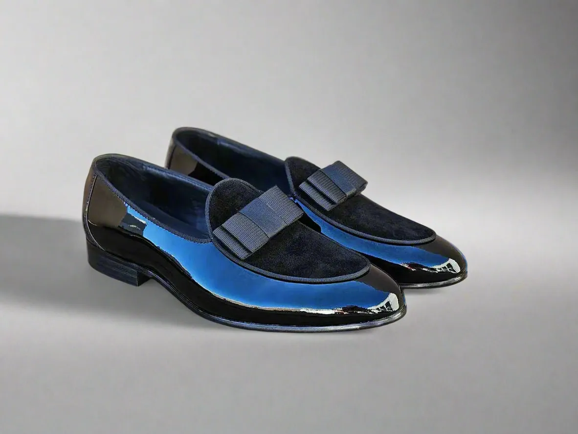 Bow Tie Patent Leather Formal Shoe