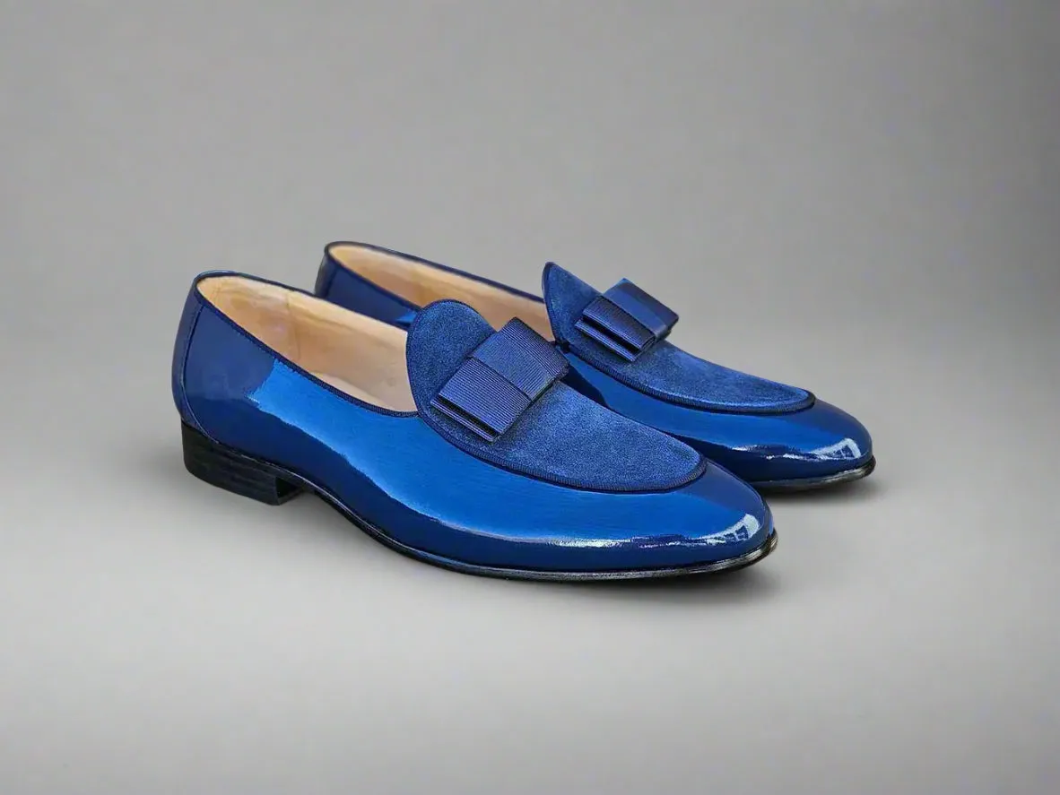 Bow Tie Patent Leather Formal Shoe