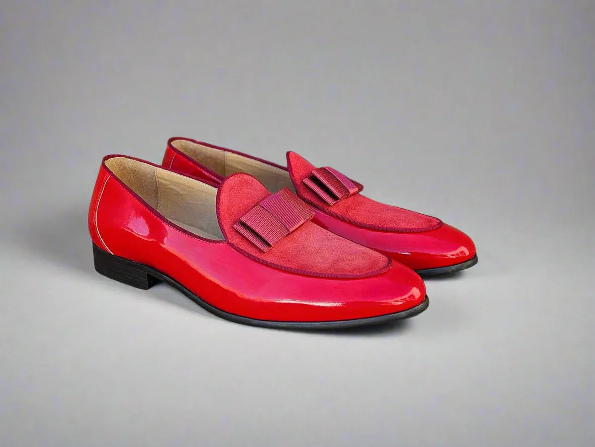 Bow Tie Patent Leather Formal Shoe