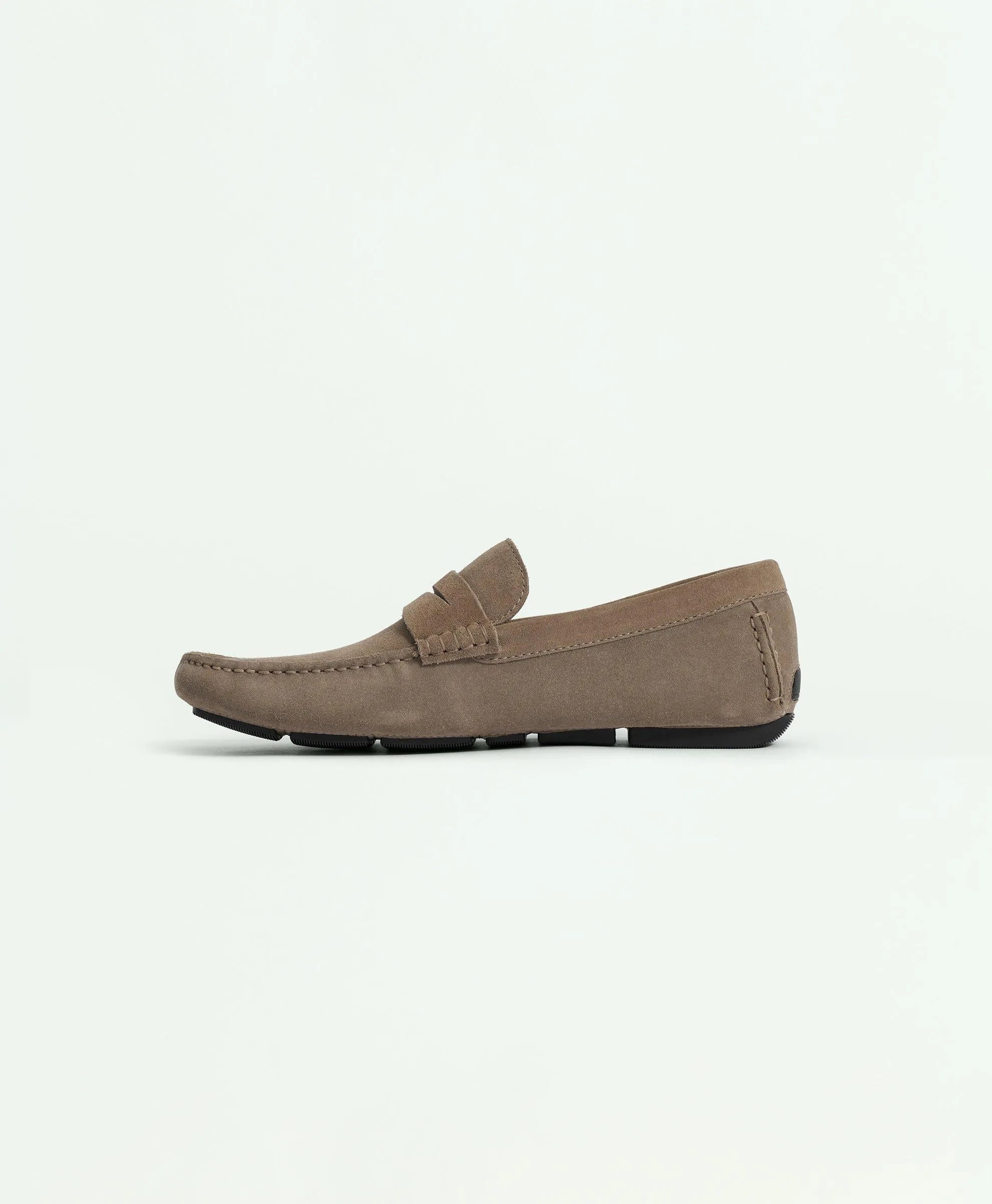 Brooks Brothers Jefferson Suede Driving Moccasins