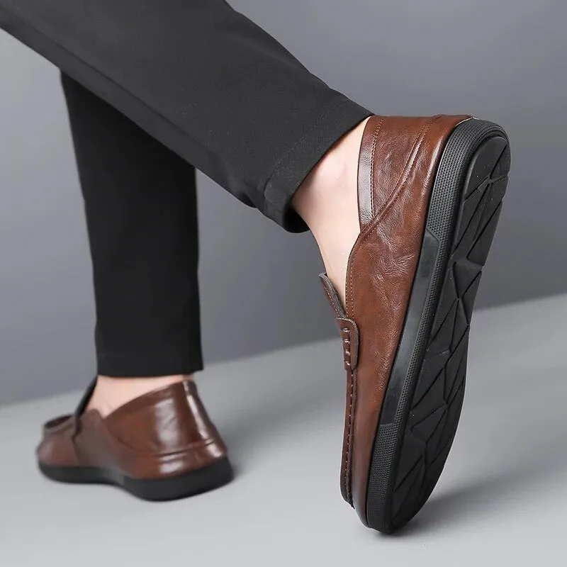 Brown Dress Loafers