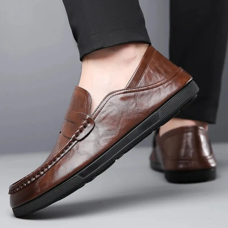 Brown Dress Loafers