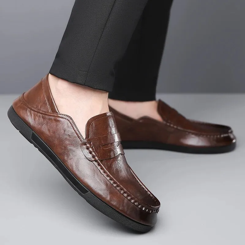 Brown Dress Loafers