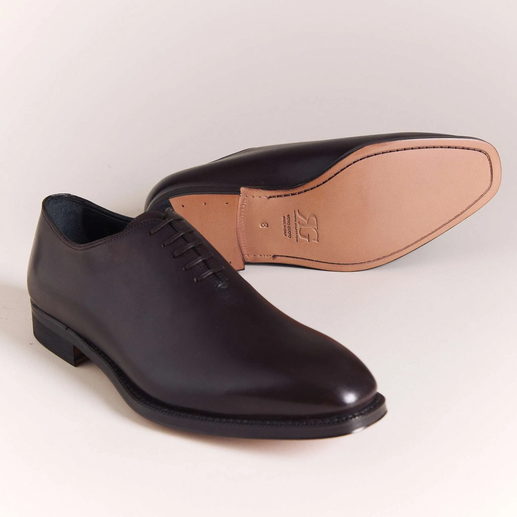 Brown Plain Oxfords