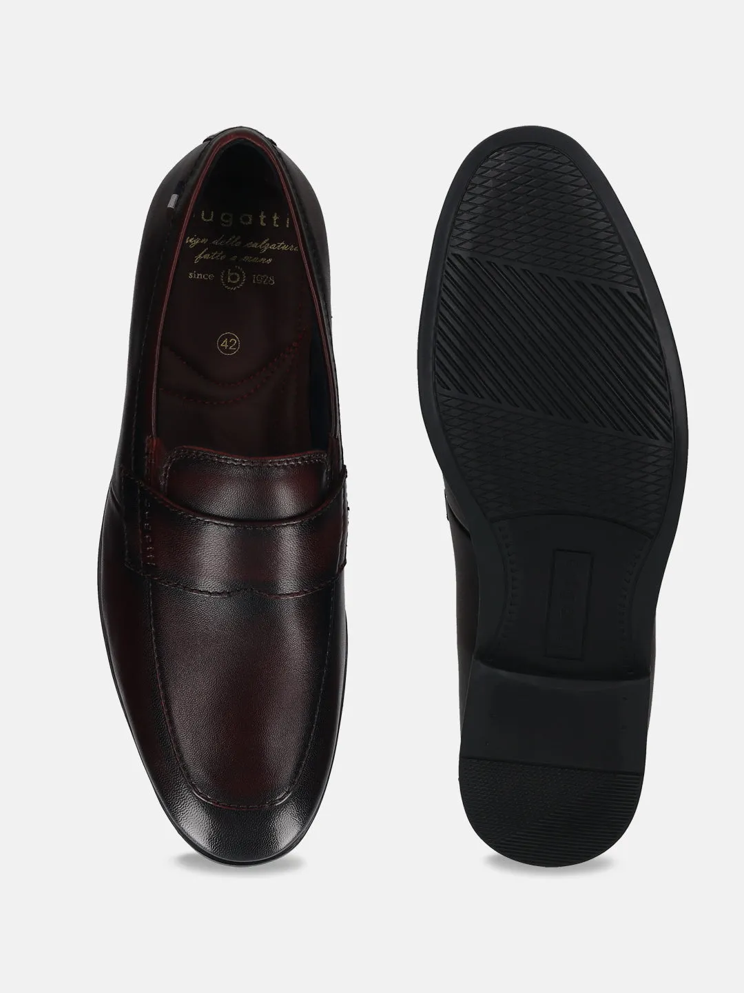 bugatti Bordo Premium Leather Slip-On