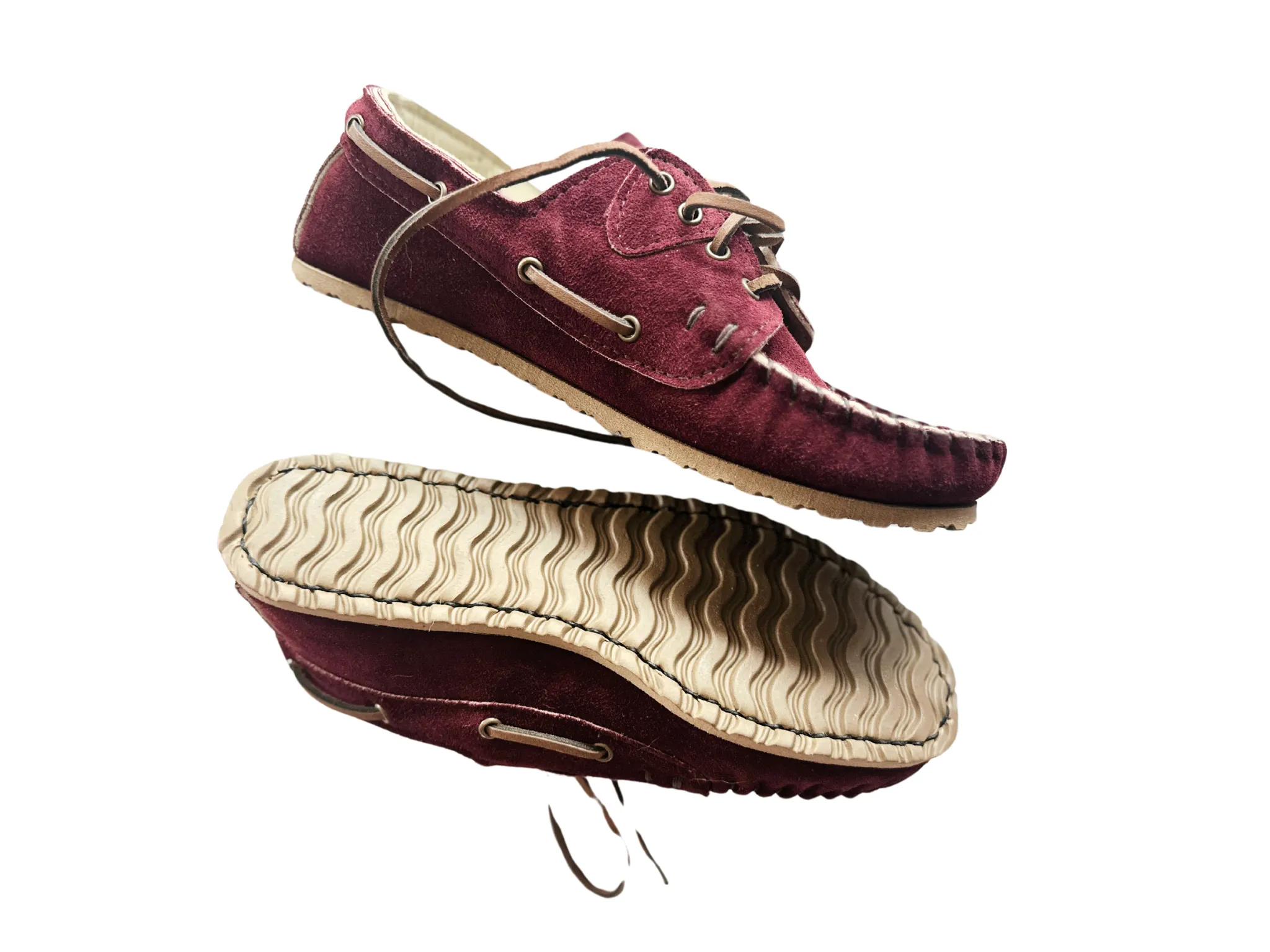 Burgundy Ox-Moc
