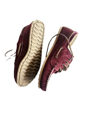 Burgundy Ox-Moc