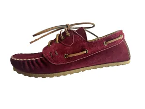 Burgundy Ox-Moc