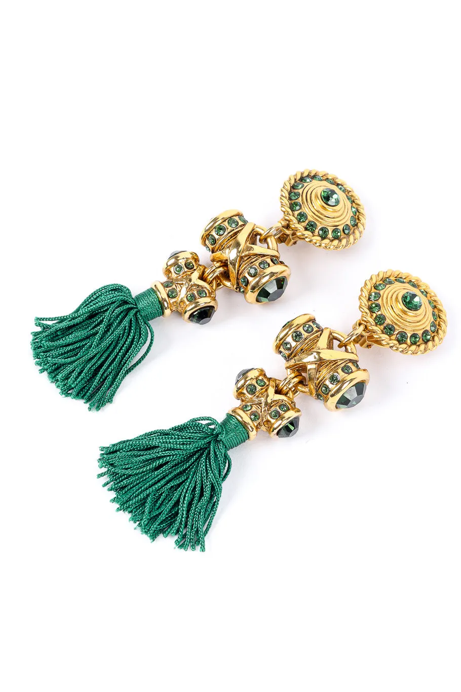 Byzantine Tassel Drop Earrings