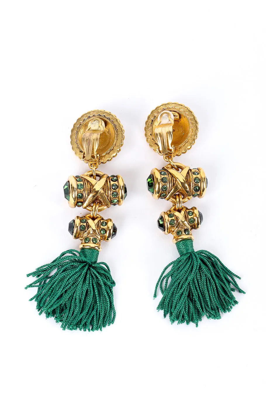 Byzantine Tassel Drop Earrings