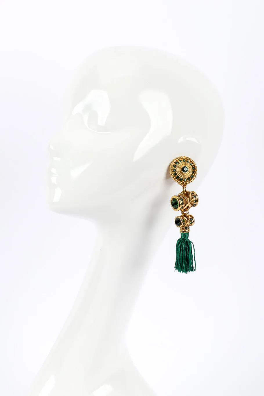Byzantine Tassel Drop Earrings