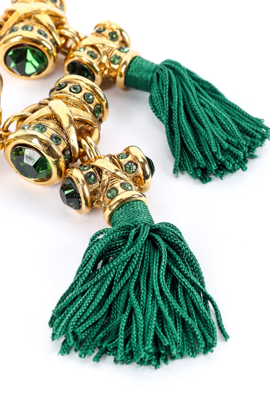 Byzantine Tassel Drop Earrings