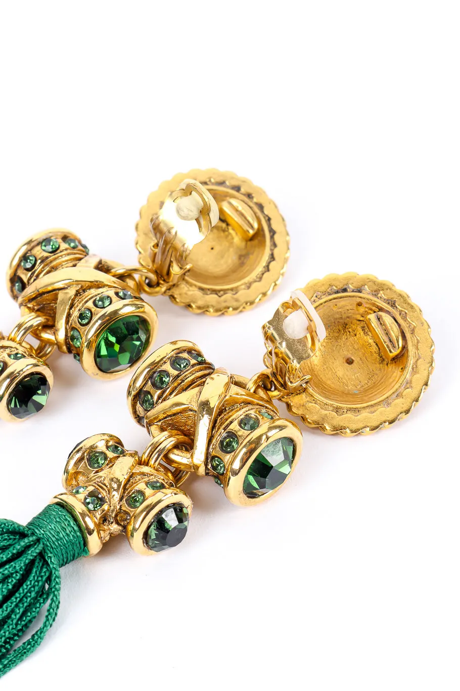 Byzantine Tassel Drop Earrings
