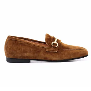 Cannes Tan Suede