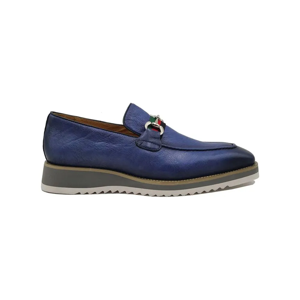 Carrucci Ocean Blue Casual Loafer