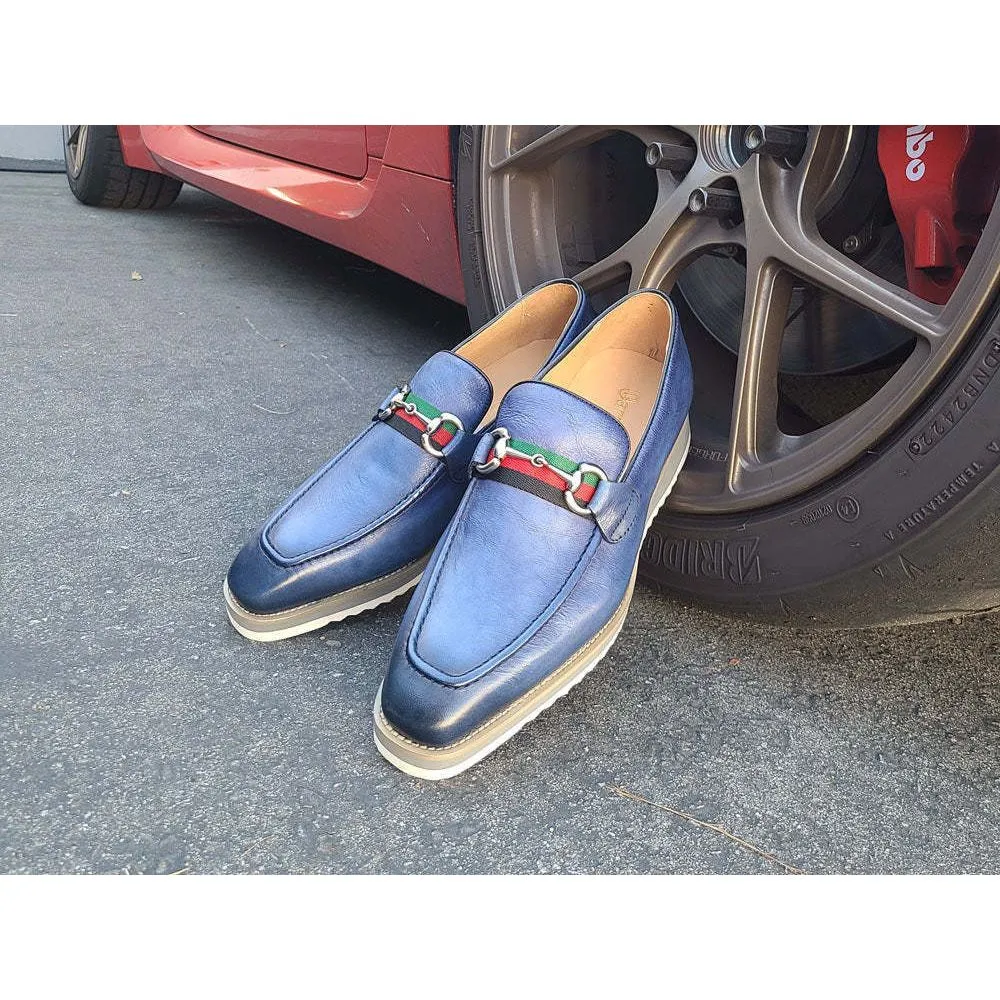 Carrucci Ocean Blue Casual Loafer