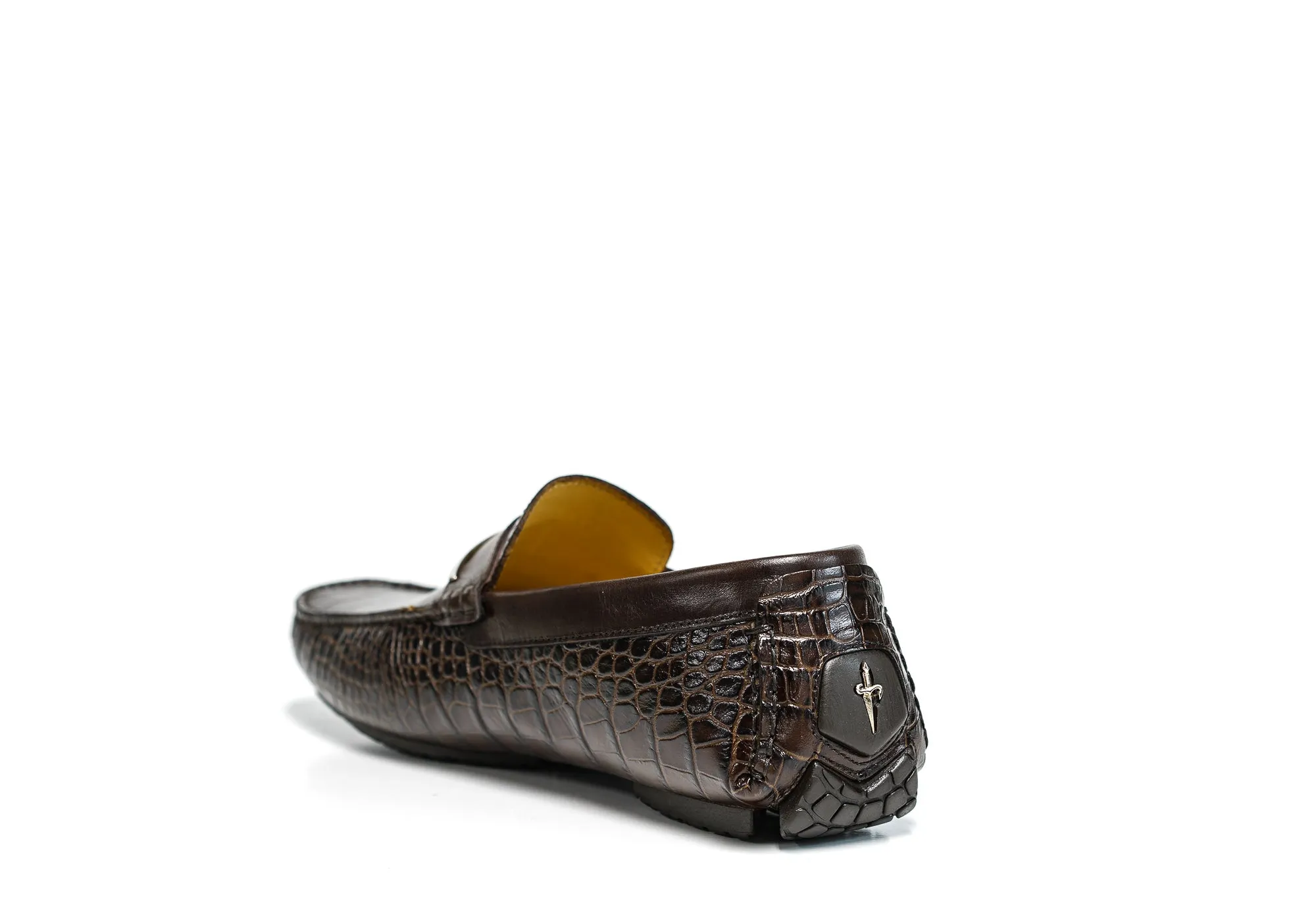 Cesare Paciotti Men's Brown Leather Malibu Moccasin PV57002