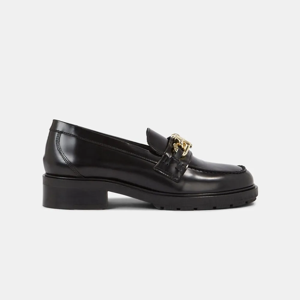 Chain Loafer - Black