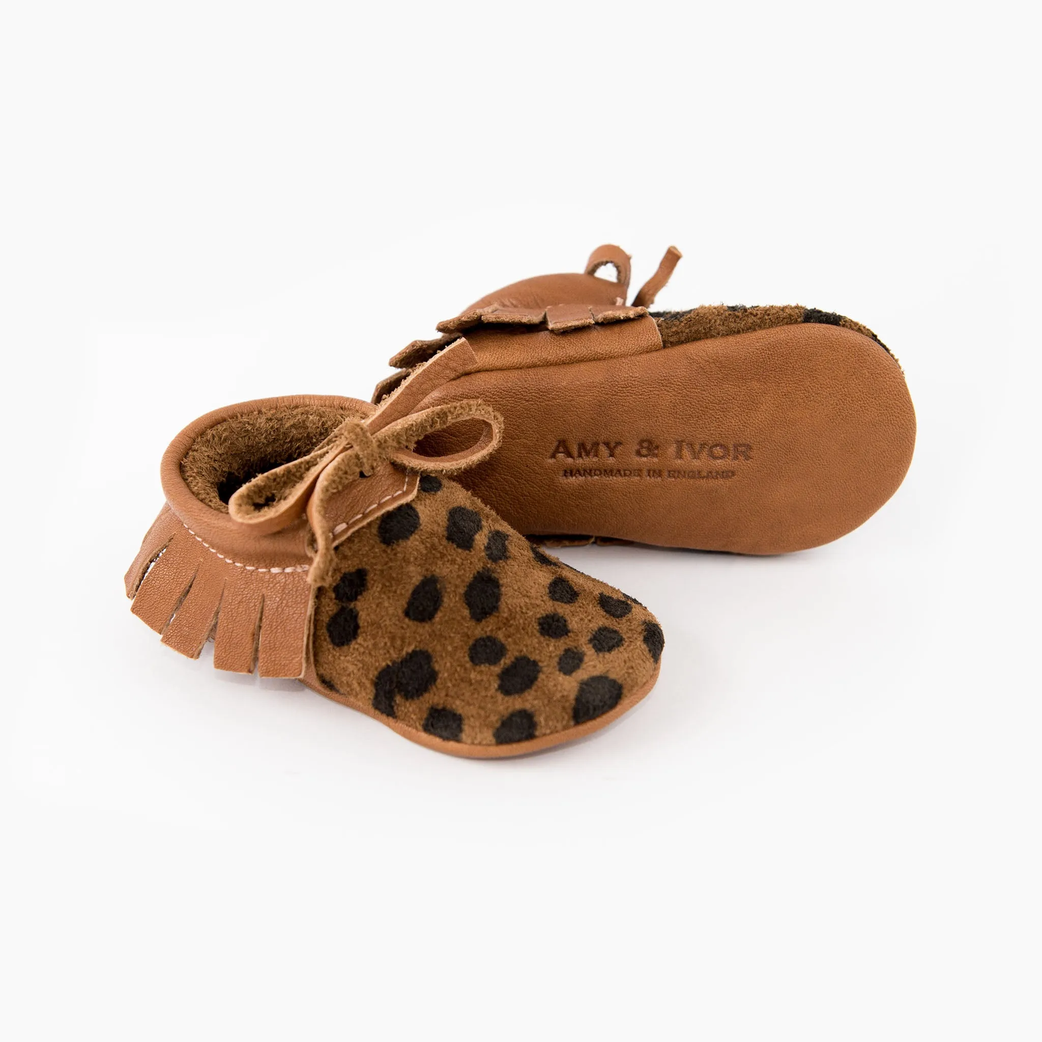 CHEETAH MOCCASINS