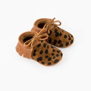CHEETAH MOCCASINS
