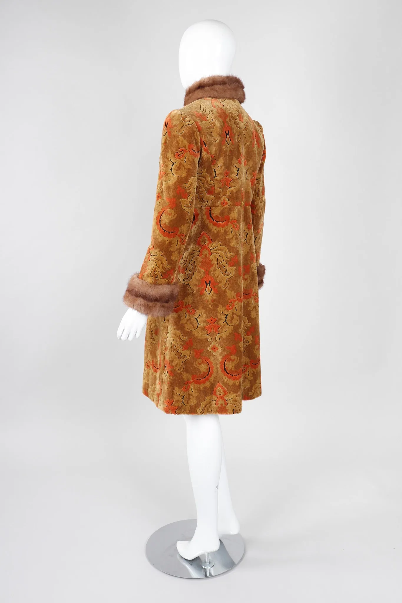Chenille Princess Coat