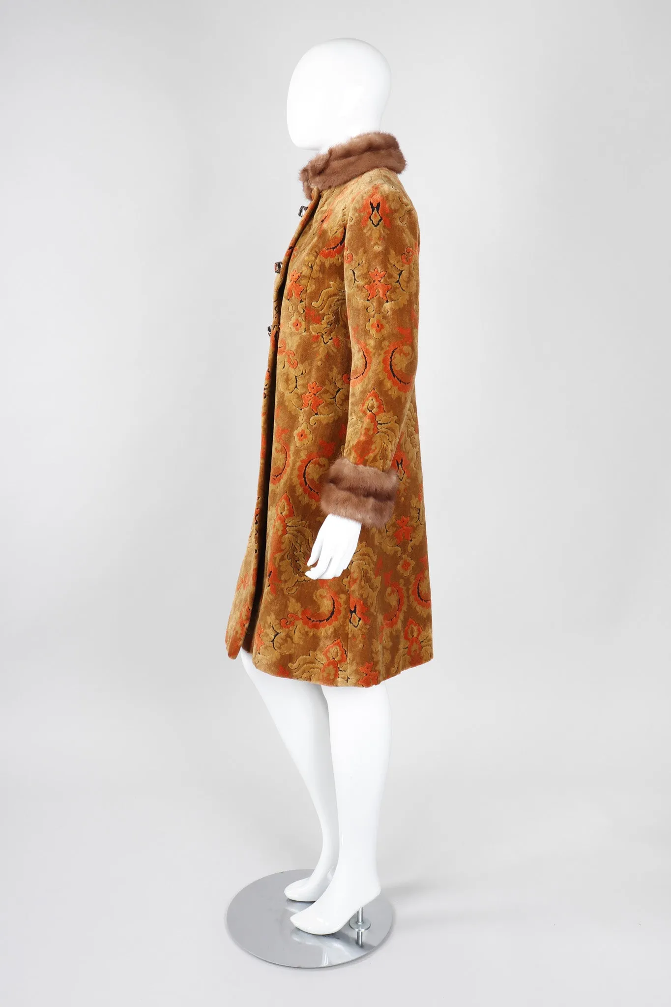 Chenille Princess Coat