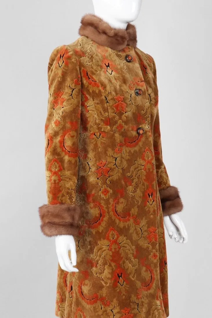 Chenille Princess Coat