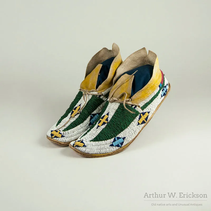 Cheyenne Beaded Moccasins