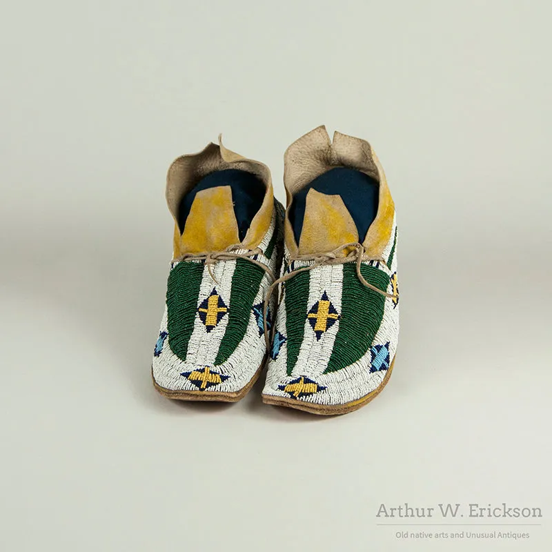 Cheyenne Beaded Moccasins
