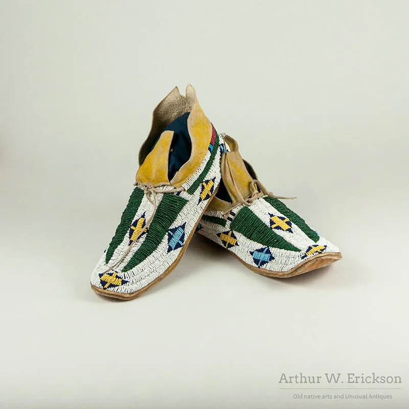 Cheyenne Beaded Moccasins