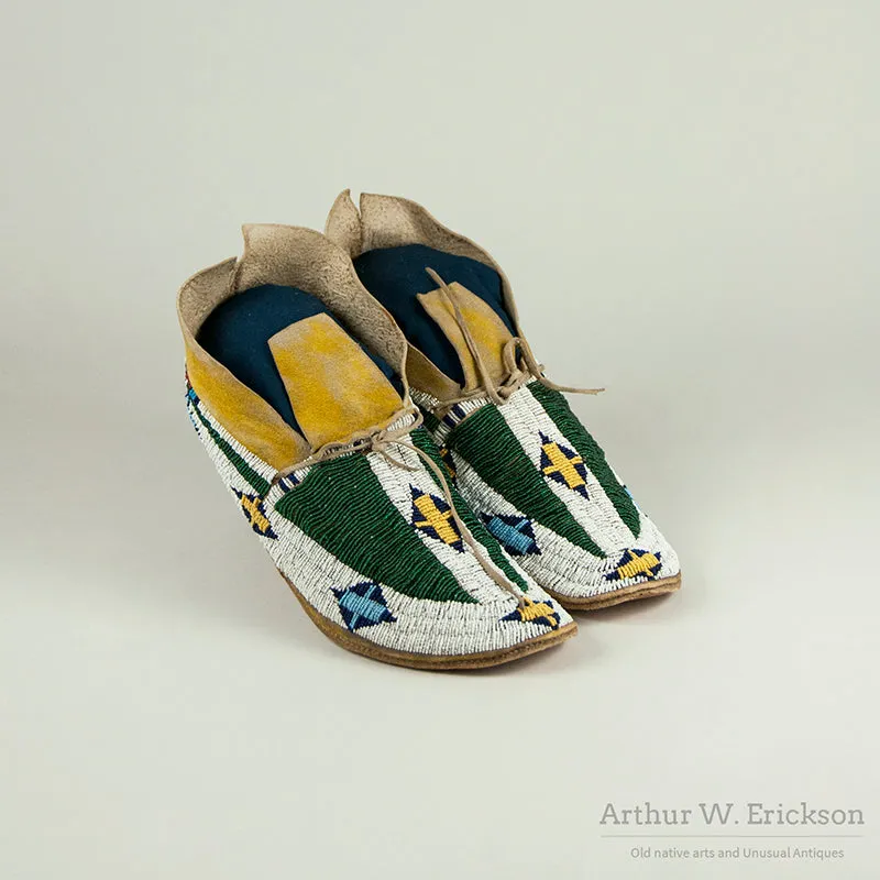 Cheyenne Beaded Moccasins