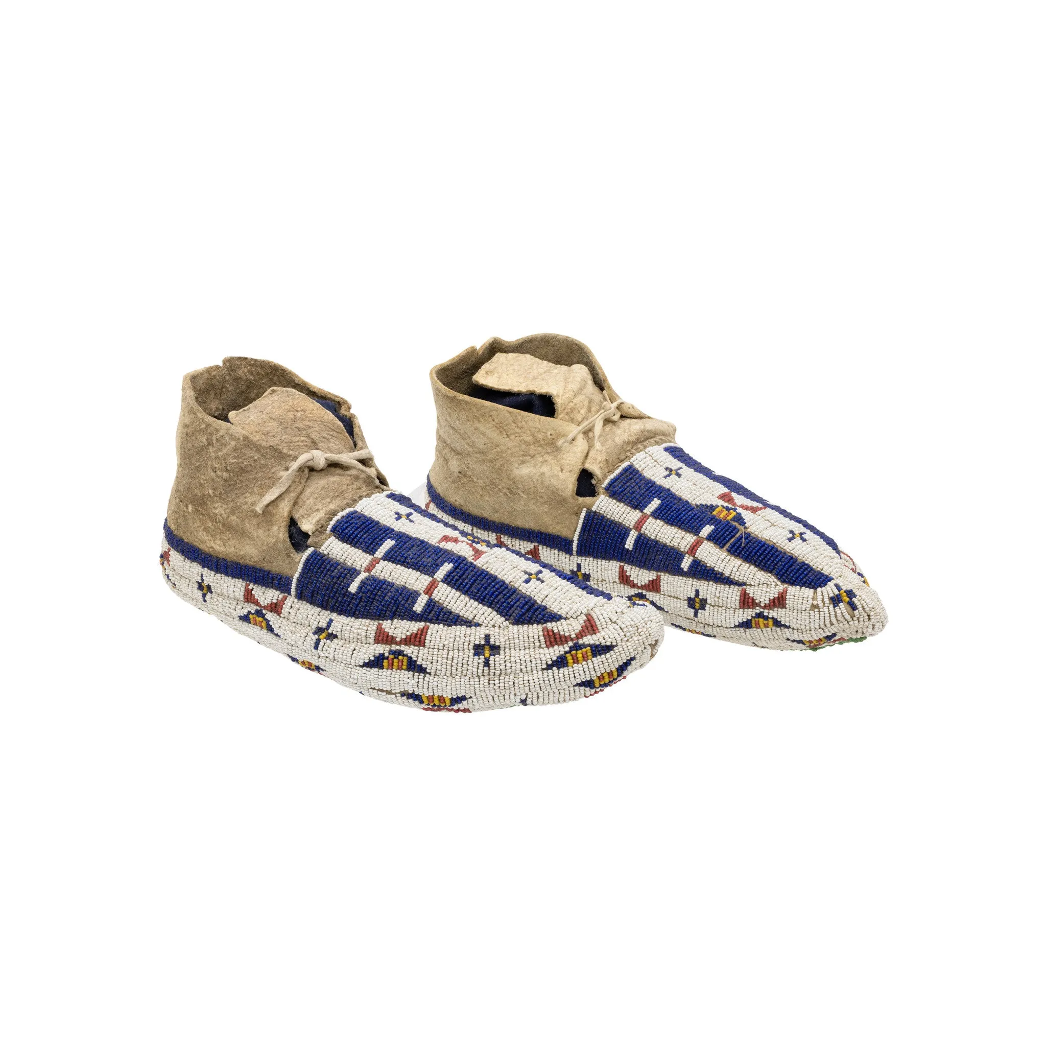 Cheyenne Fully Beaded Moccasins