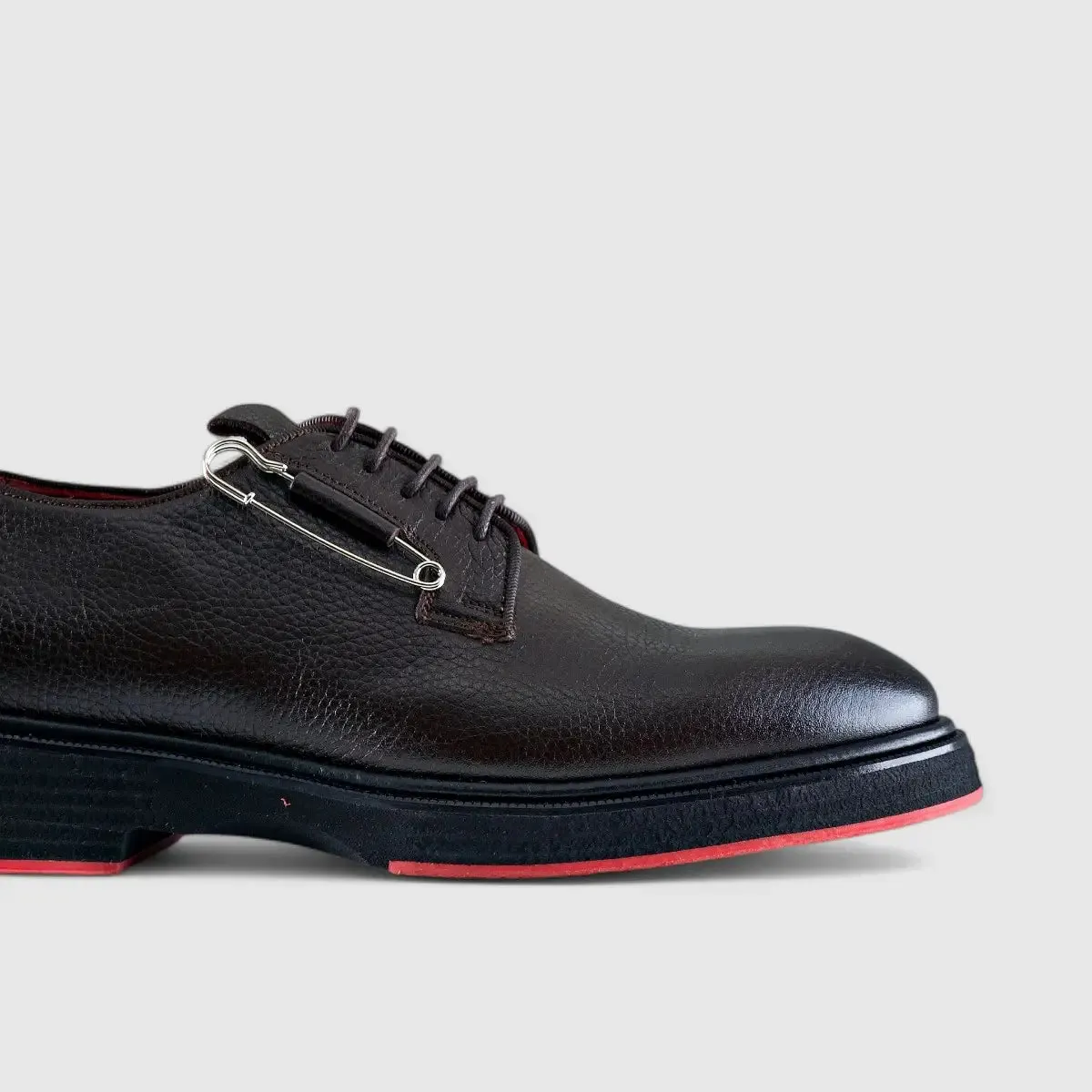 Chunky Sole Dress Oxfords Brown Floater 0218