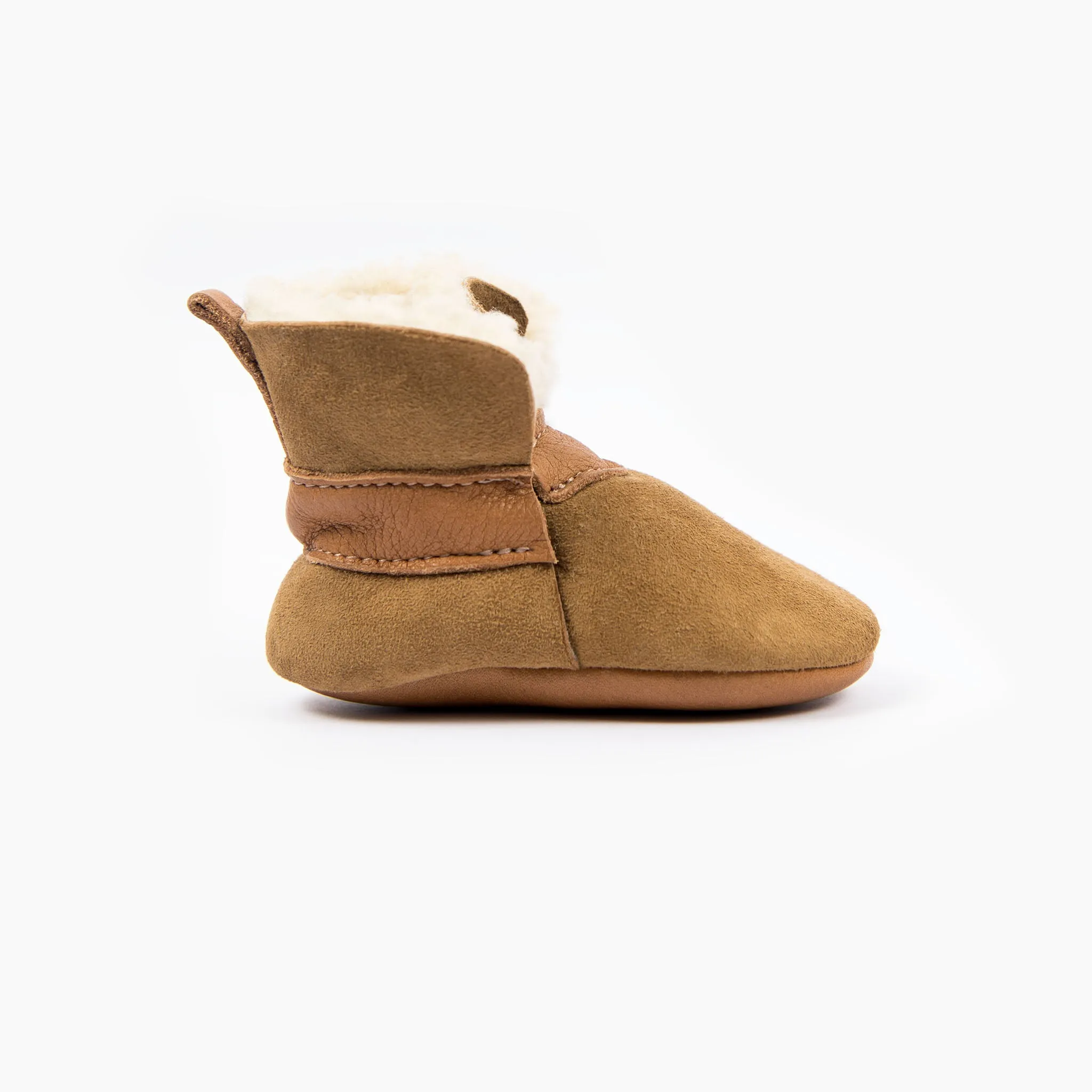 CINNAMON SHEEPSKIN BOOTIES