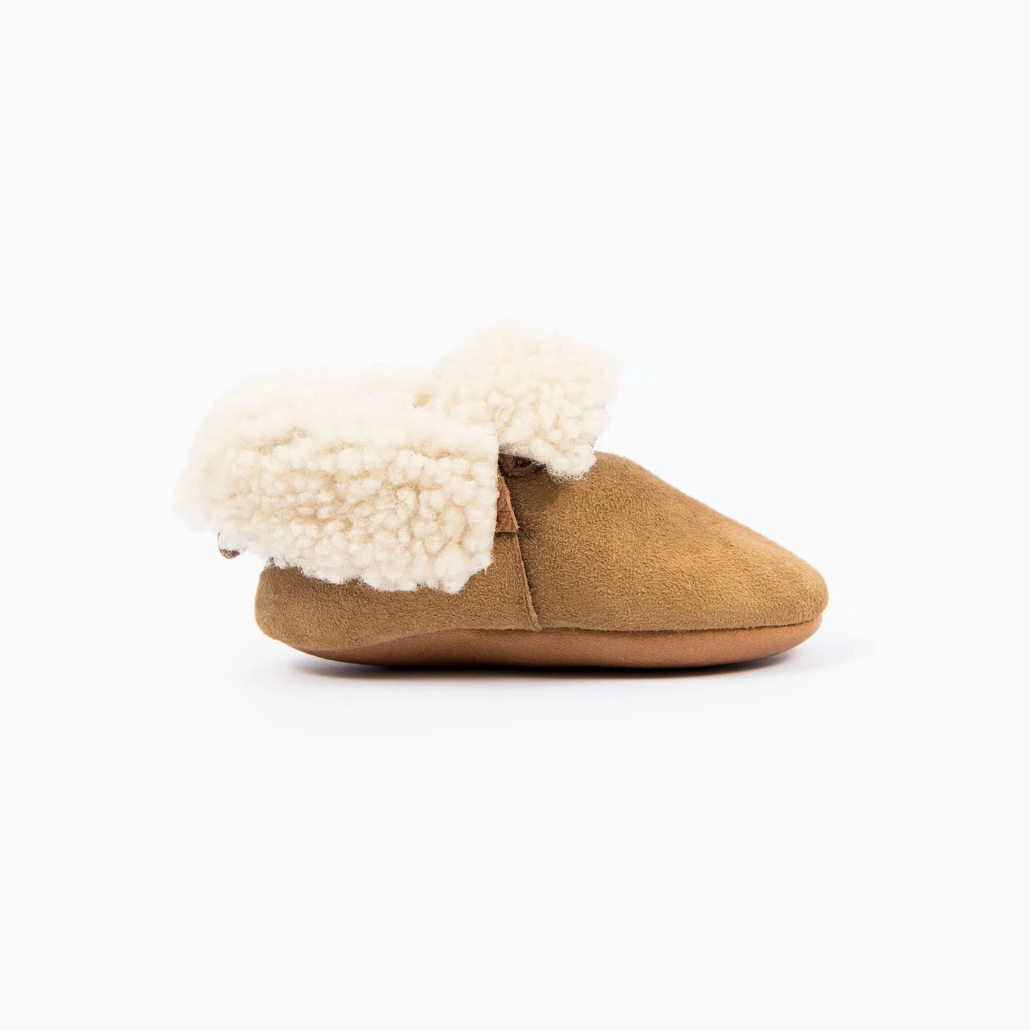 CINNAMON SHEEPSKIN BOOTIES