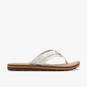 Clarks Women's Fenner Nerice M Off White 26178019
