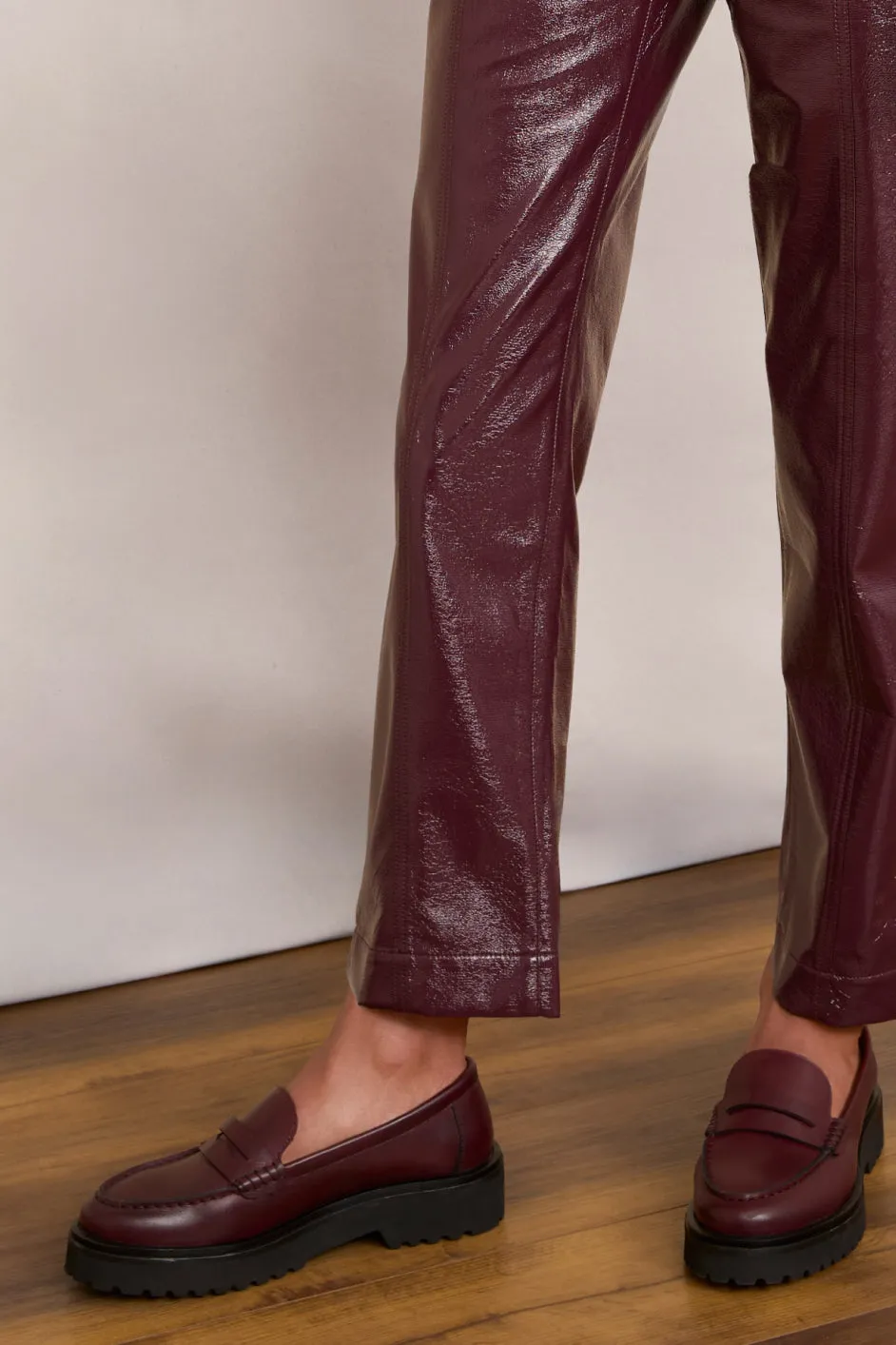 Coco Chunky Loafer - Oxblood