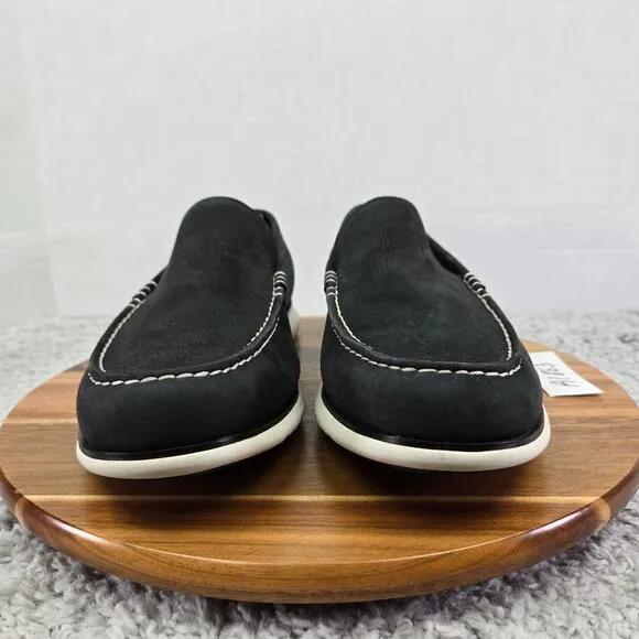 Cole Haan 2.ZeroGrand 360 Venetian Black Leather Slip On Loafer Shoe Mens 11.5 M