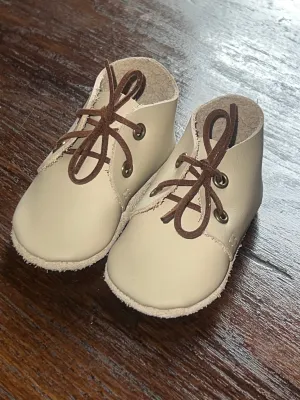 Connor - Leather Lace Up Oxford Shoes •Lumikide• Snow Crystal
