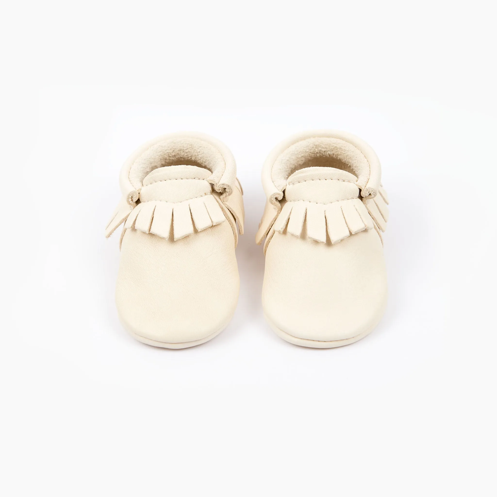 CREAM MOCCASINS