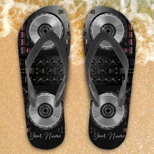 Custom Flip Flops - DJ - 13
