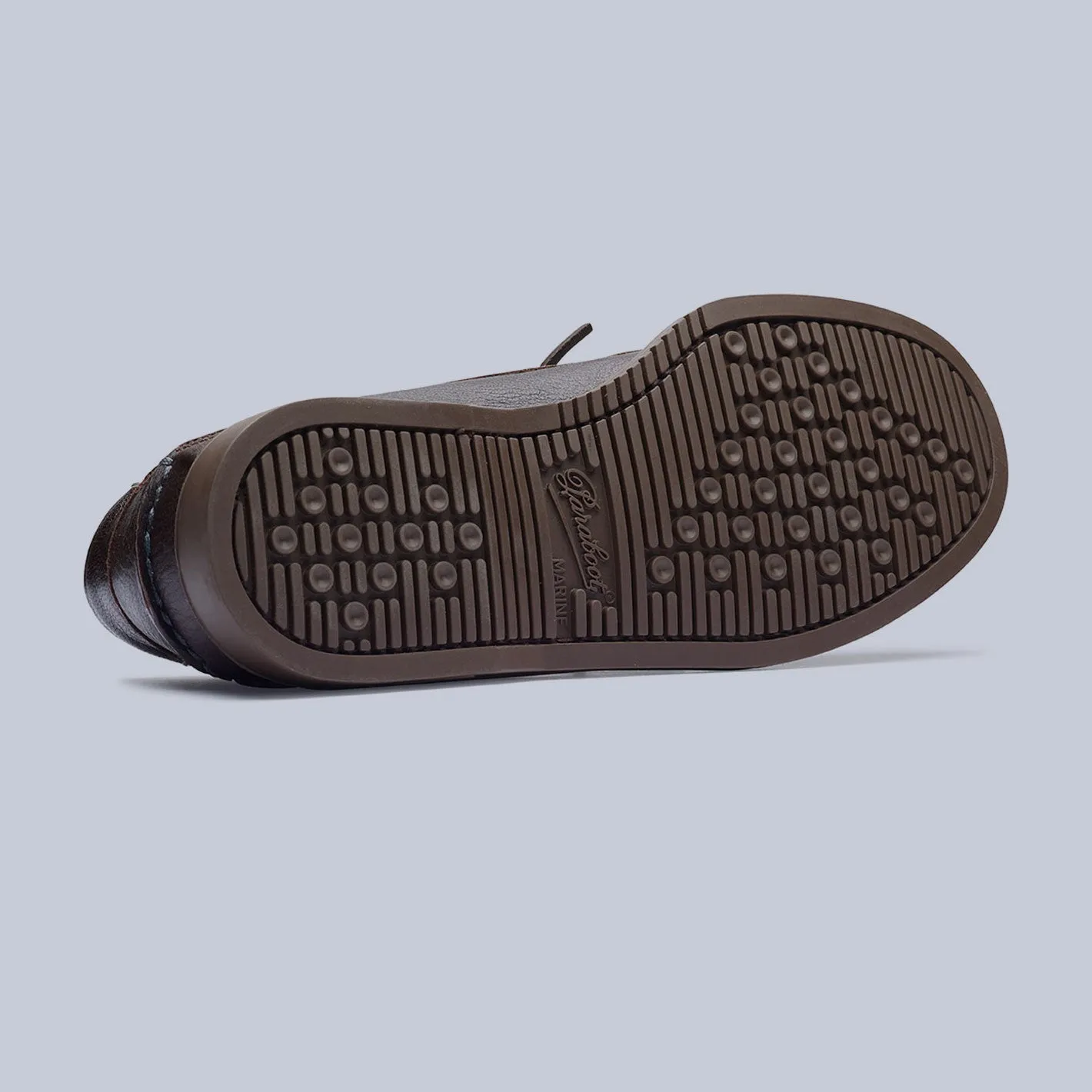 Dark Brown Soft Leather Barth Boat Shoes