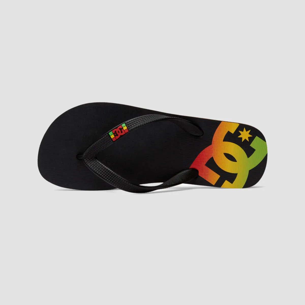 DC Spray Flip Flops - Rasta