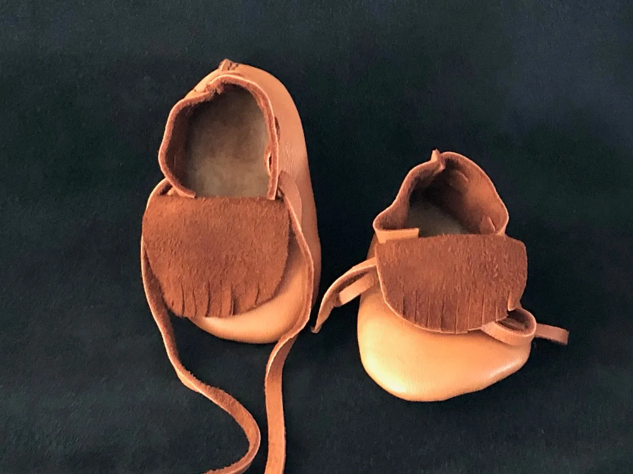 Deerskin Baby Moccasins