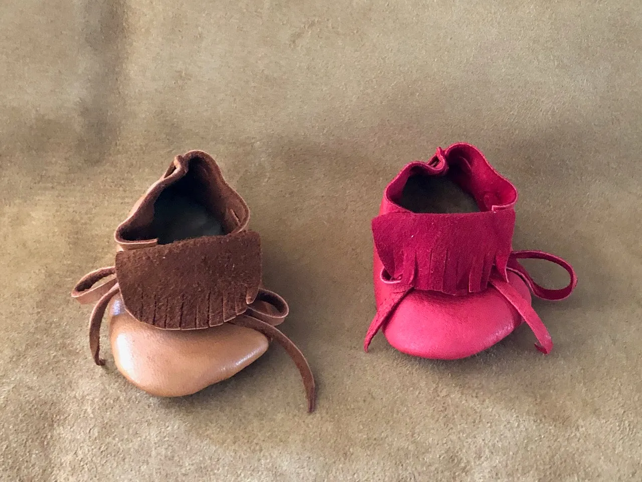 Deerskin Baby Moccasins